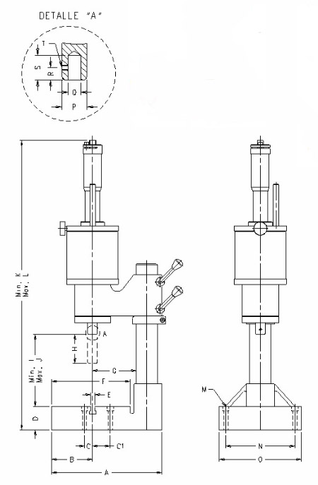 Plan_presses_pneumatiques_150_ST_et_600_DE