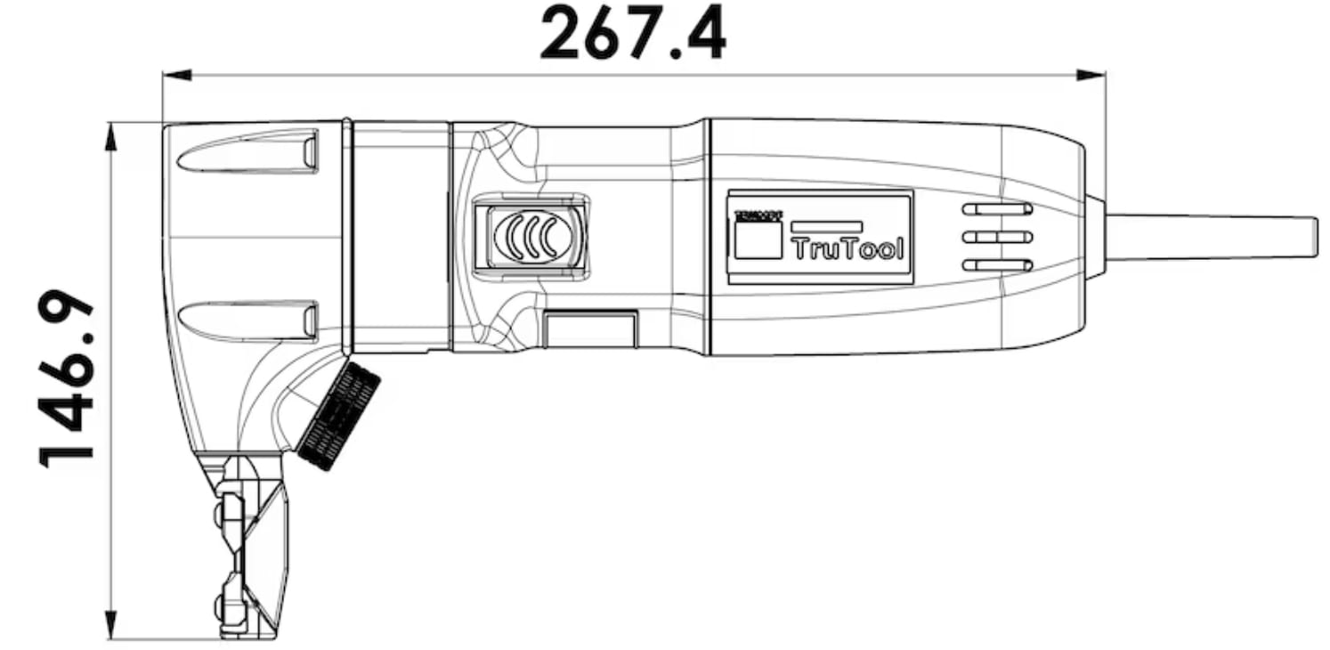 Dimensions TruTool N 200 TRUMPF