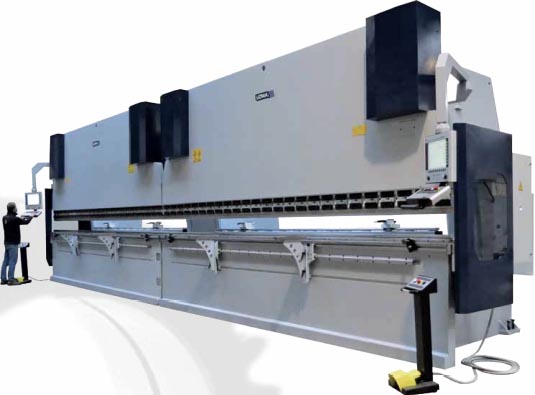 Presse plieuse hydraulique Tandem 2x 50400 S Series UZMA CNC 5 axes