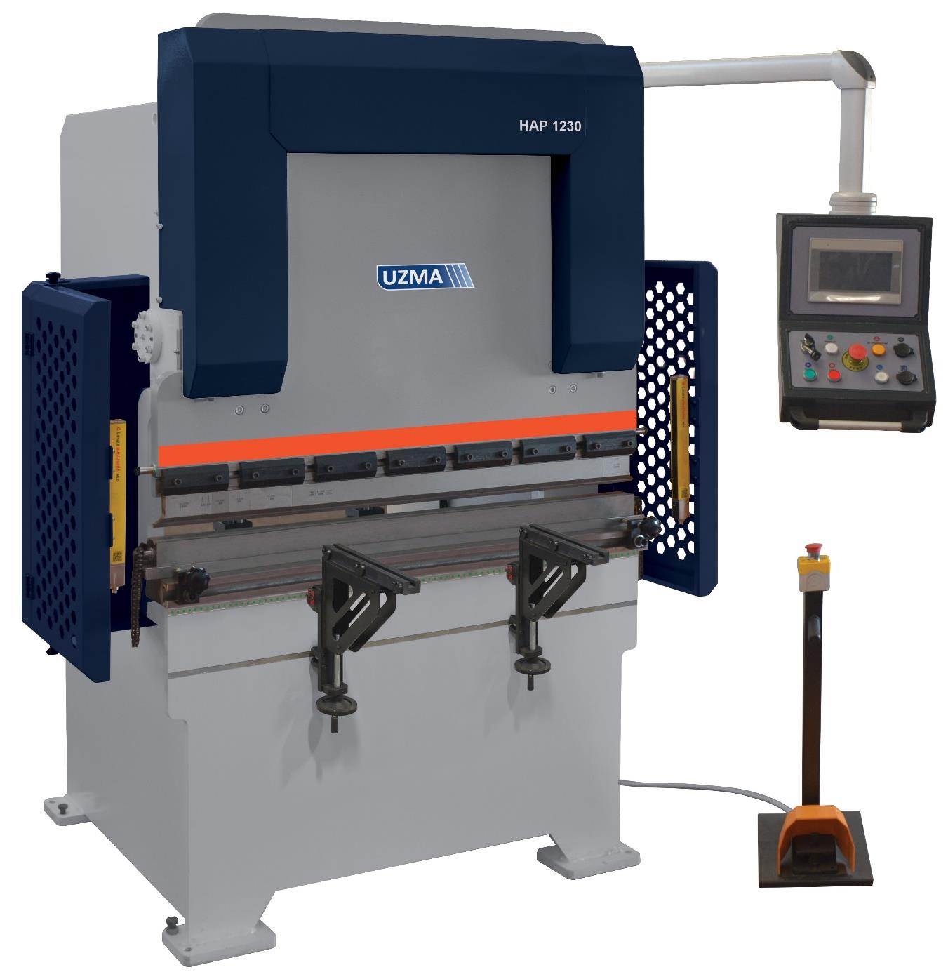 Presse plieuse hydraulique UZMA HAP 1230 conventionnelle 3 axes NC